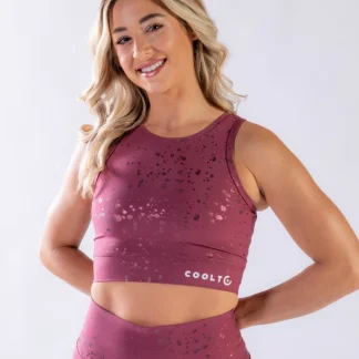 Dusty Rose Power Bra