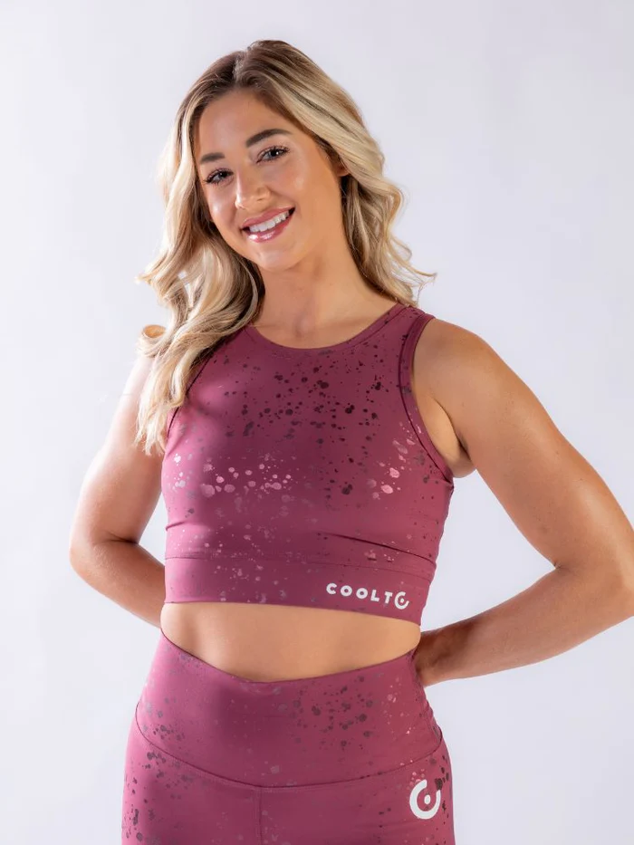 Dusty Rose Power Bra