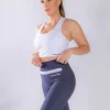 Pure White X Strap Bra